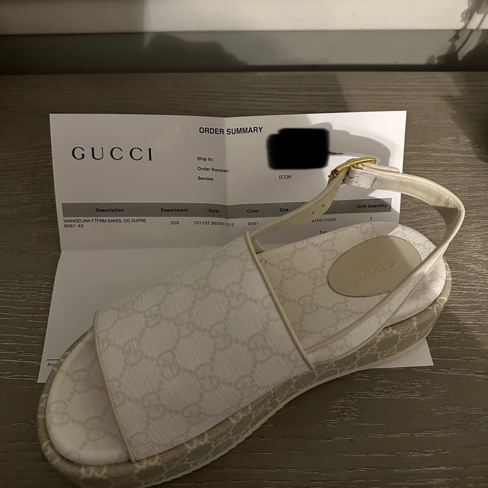 Authentic Gucci Platform Sandals. - image 5